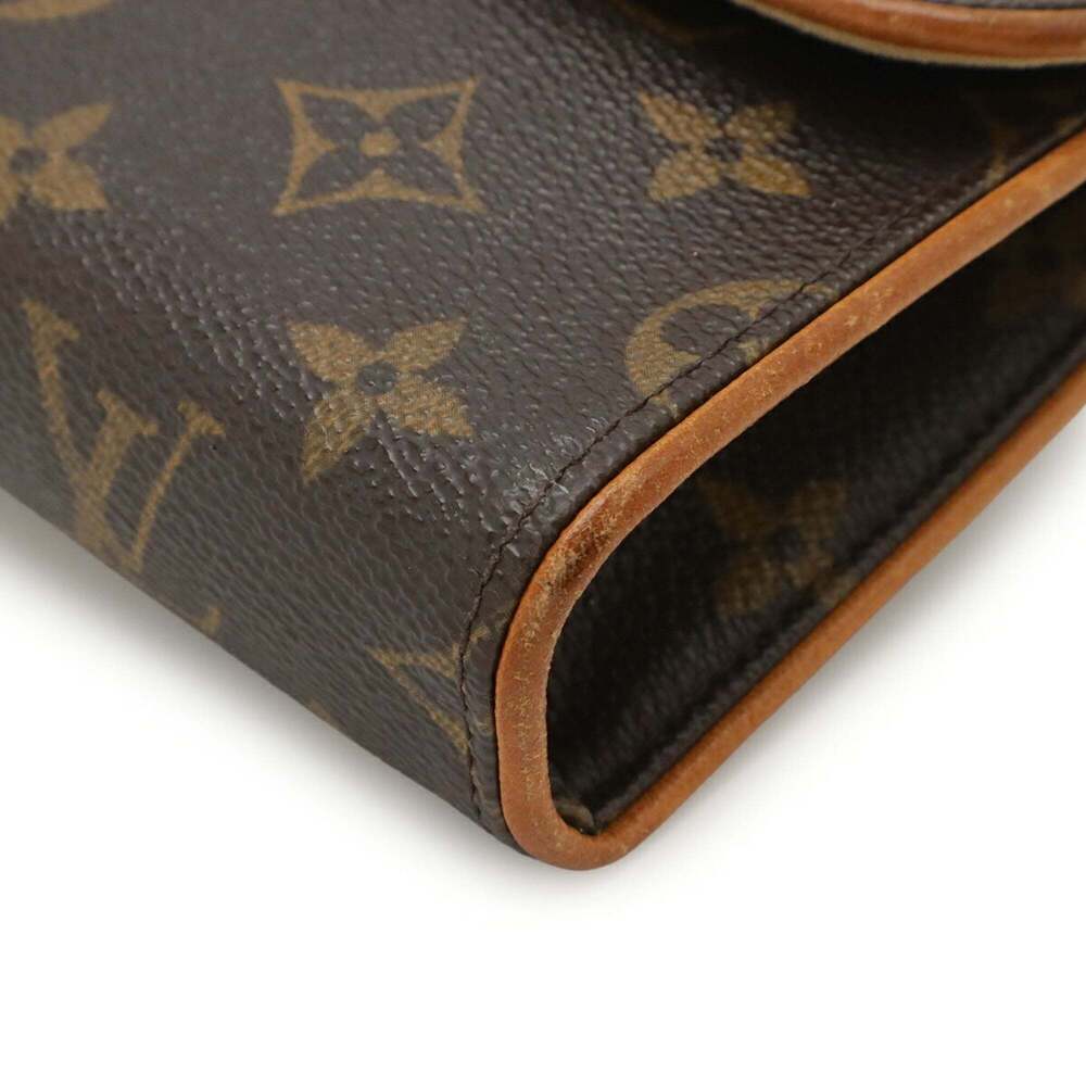 LOUIS VUITTON Brown Monogram Pochette Pouch - Picture 4 of 10